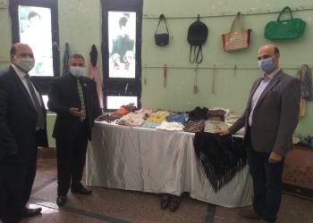 اقتصاد منزلي حلوان تفتتح المعرض السنوي الخيري 