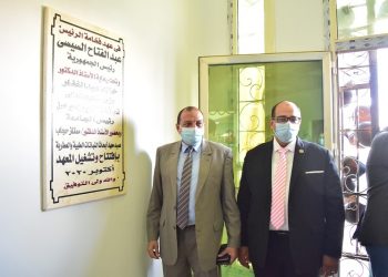رئيس جامعة بني سويف يعلن بدء تشغيل معهد النباتات الطبية والعطرية