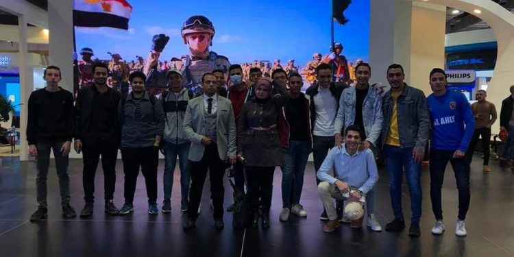 جولة لطلاب جامعة القاهرة التكنولوجية في معرض القاهرة للتكنولوجيا