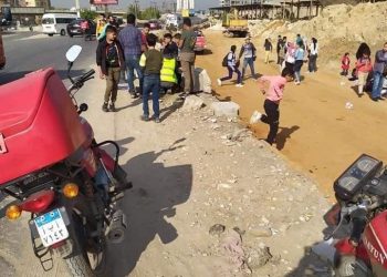 الثاني خلال يومين.. إصابة 3 أشخاص في انقلاب أتوبيس مدرسة بالأتوستراد "صور"