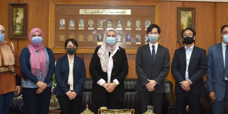 ألسن عين شمس تستقبل وفد مؤسسة اليابان بالقاهرة