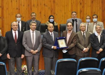 جامعة المنيا تكرم ماركو نبيل