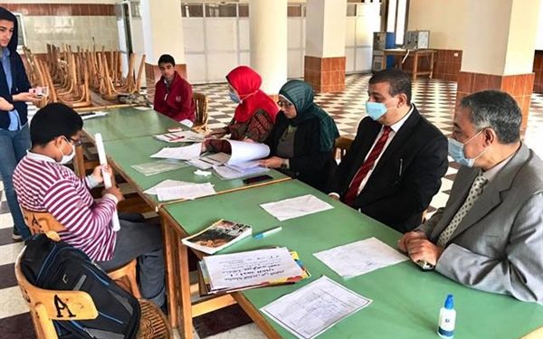 الوكيل الثقافي للإسكندرية يتابع نهائي مسابقة اليد والملتقى الفكري للبنين