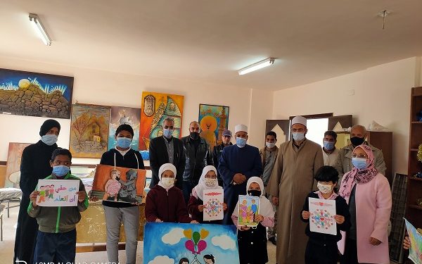 مطروح الأزهرية تقيم ورشة فنية احتفالًا باليوم العالمي للطفل ومناهضة العنف ضد المرأة