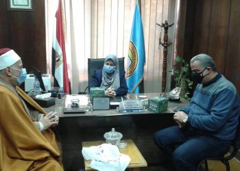 كلية الدراسات الإسلامية والعربية الأزهر بالإسكندرية تستقبل وكيل وزارة الأوقاف لبحث سبل التعاون المشترك
