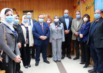 إفتتاح وحدة المرأة الآمنة بجامعة المنصورة