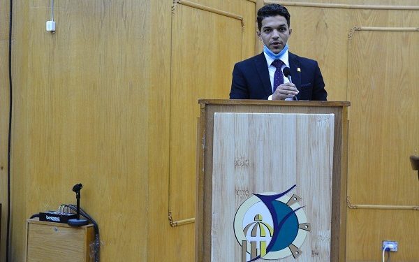 محمد حمادة رئيسًا لاتحاد طلاب جامعة الفيوم