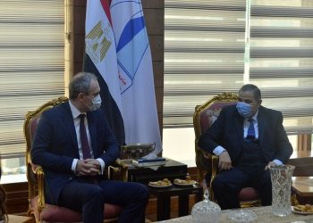 رئيس جامعة كفرالشيخ يستقبل سفير دولة "بيلاروسيا" لبحث التعاون الأكاديمي والبحثي