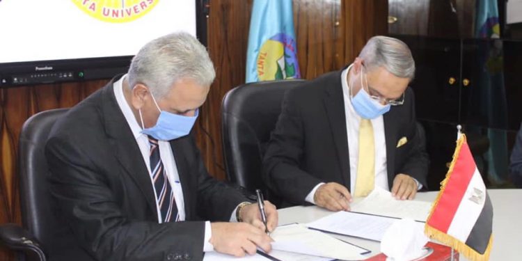 جامعة طنطا توقع بروتوكول تعاون لتبادل الخبرات مع جامعة العريش