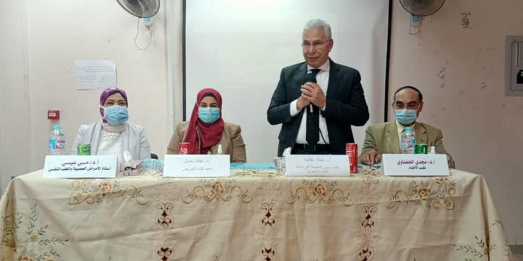 «الدعم النفسي في ضوء جائحة كورونا».. ندوة علمية بـ«تمريض طنطا»