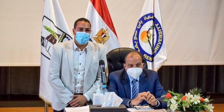 جامعة بني سويف: اجتماع دوري مع رؤساء اتحاد الكليات