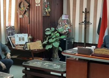 وكيل تعليم دمياط يستقبل منسق عام حملة "فيروس سي"