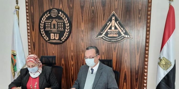 دورات تدريبية فى اللغة الإنجليزية لطلاب جامعة بنها بالعبور