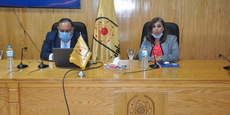 جامعة حلوان تنظم اجتماعًا لأعضاء هيئة التدريس المبعوثين العائدين من الخارج