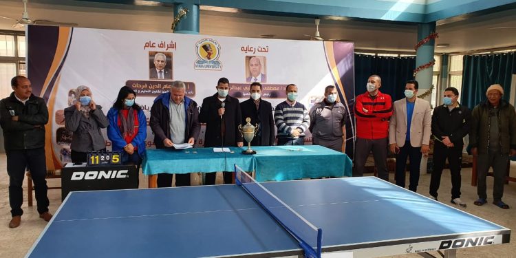 20 كلية بجامعة المنيا يتنافسون في دوري الجامعة الرياضي