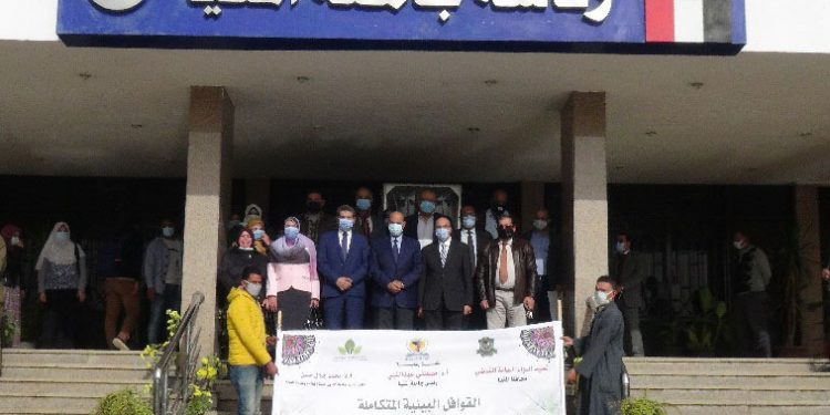 جامعة المنيا تنظم قوافل بيئية متكاملة لـ"بني مهدي"