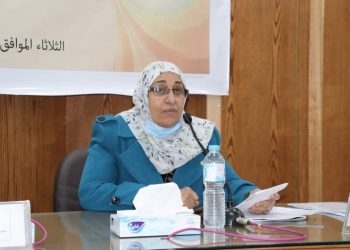 "ألفت جاد الرب" تشيد بتجربة جامعة الأزهر في تطبيق نظام "التعليم الهجين"
