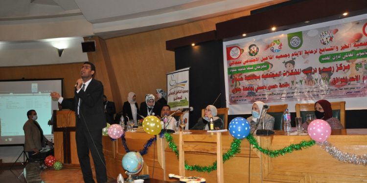 جامعة حلوان تمد جسور التواصل مع ذوي الهمم فى اليوم العالمى لهم