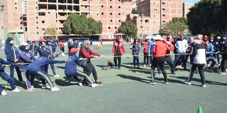 تحت شعار "كوني قوية..مستعدة" معسكر رياضي لمناهضة العنف ضد المرأة بجامعة سوهاج