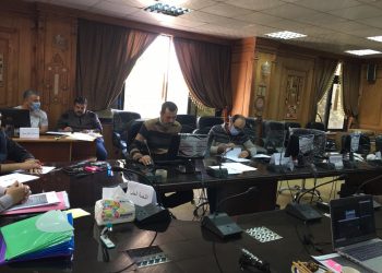 استمرار العمل بغرفة العمليات الرئيسية لإنتخابات اتحاد الطلاب بجامعة القناة