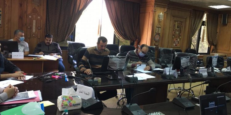 استمرار العمل بغرفة العمليات الرئيسية لإنتخابات اتحاد الطلاب بجامعة القناة