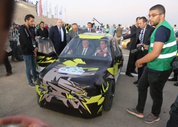 هندسة حلوان تحصد المركز الثاني فى مسابقة رالي للسيارات الكهربائية