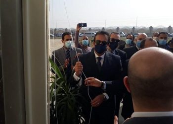 بالصور| وزير التعليم العالي ورئيس جامعة بني سويف يفتتحان المركز القومى لتأهيل أطفال ذوي الاحتياجات الخاصة