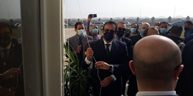 بالصور| وزير التعليم العالي ورئيس جامعة بني سويف يفتتحان المركز القومى لتأهيل أطفال ذوي الاحتياجات الخاصة