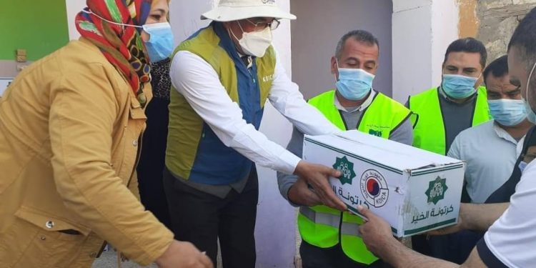 قافلة خيرية لجامعة بنى سويف التكنولوجية للأسر الأكثر احتياجا