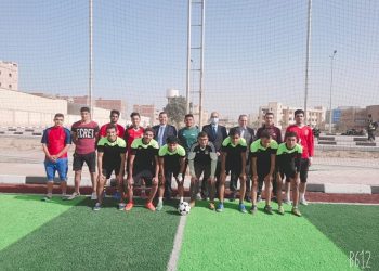 انطلاق دورى كرة القدم لطلاب جامعة الدلتا التكنولوجية