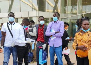 وفد من طلاب جنوب السودان يصل مصر