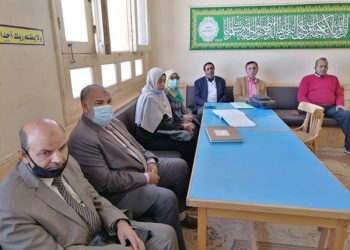 تشكيل القوافل المرورية بكفر الشيخ الأزهرية.. وبحث نواقص الكتب الدراسية