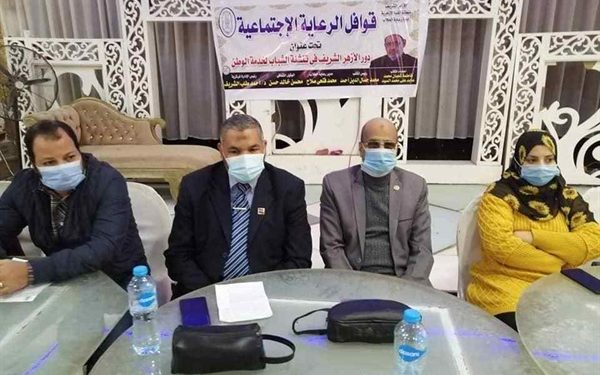 دور الأزهر الشريف في تنشئة الشباب لخدمة الوطن.. أولى ندوات قافلة رعاية الطلاب بالمنيا الأزهرية