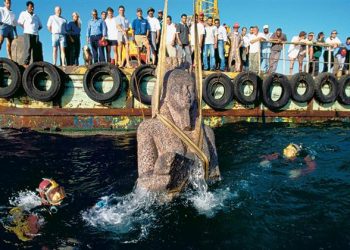 جامعة الإسكندرية تشارك في البحث عن الآثار الغارقة بالميناء الشرقي بالتعاون مع اليونسكو