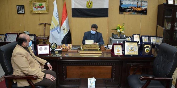 الشربيني وكيلا لـ"آداب دمياط"