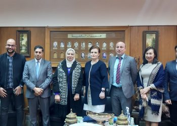 «ألسن عين شمس» تبحث سبل التعاون المشترك مع جامعة نابيرجني الروسية