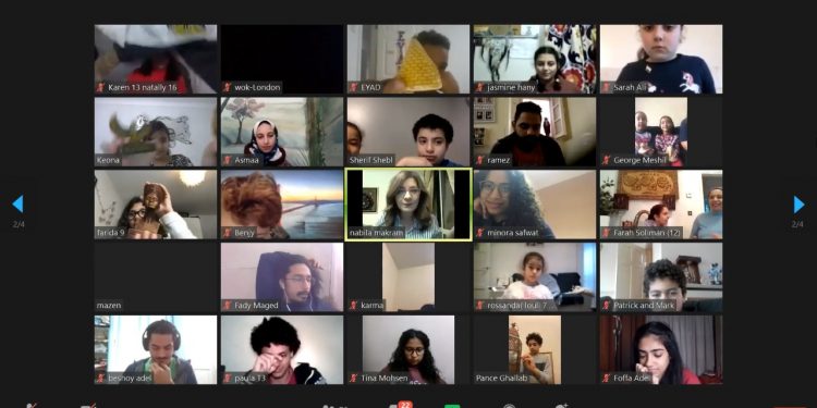 ابناء المصريين فى انجلترا يشاركون فى معسكر اتكلم عربى