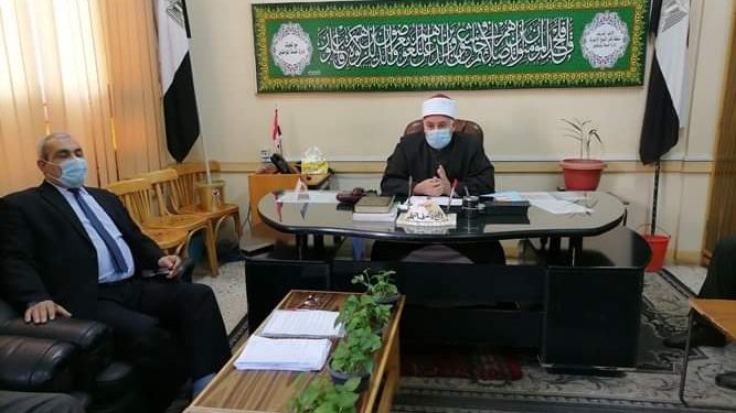 "أزهر كفر الشيخ" يناقش آخر مستجدات العملية التعليمية مع مديري الإدارات