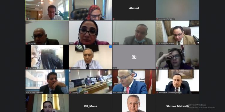 وزير التعليم العالى يرأس اجتماع مجلس إدارة مدينة الأبحاث العلمية والتطبيقات التكنولوجية