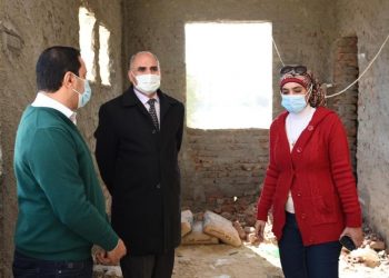 رئيس جامعة الأقصر يتفقد انشاءات كلية السياحة والفنادق