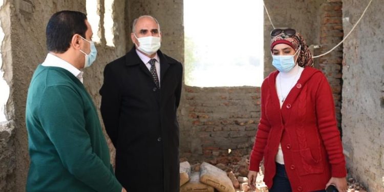 رئيس جامعة الأقصر يتفقد انشاءات كلية السياحة والفنادق