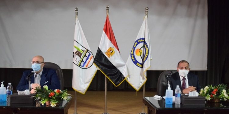 جامعة بني سويف: خطة لتوعية القطاع الطبي بلقاح كورونا وأهميته وفوائده