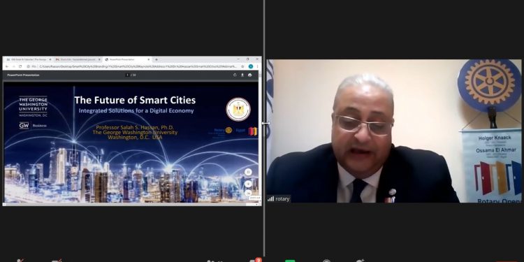 د صلا ح حسن خبير التسويق الدولى والمدن الذكية