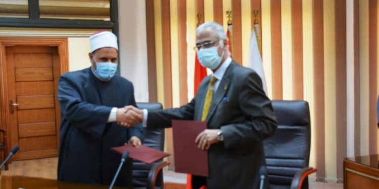 بروتوكول تعاون بين وزارة الأوقاف وجامعة بورسعيد