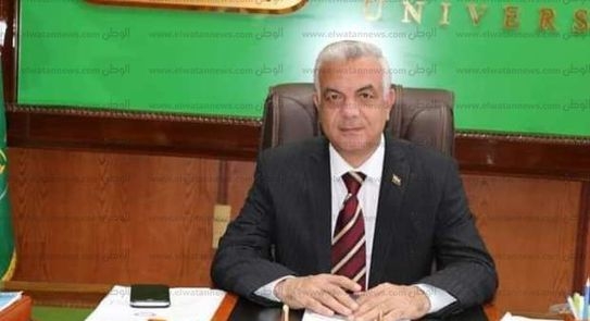 رئيس جامعة المنوفية يرأس لجنة اختيار عميد كلية التربية النوعية