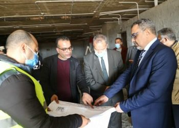"الشرقاوي" يتفقد المستشفي التعليمي لجامعة السويس|صور