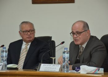افتتاح مشروع تدريب وتأهيل الكوادر الإدارية بجامعة عين شمس|صور