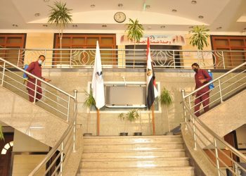 استمرار عمليات تعقيم وتطهير كليات ومنشآت ومستشفيات جامعة كفرالشيخ|صور
