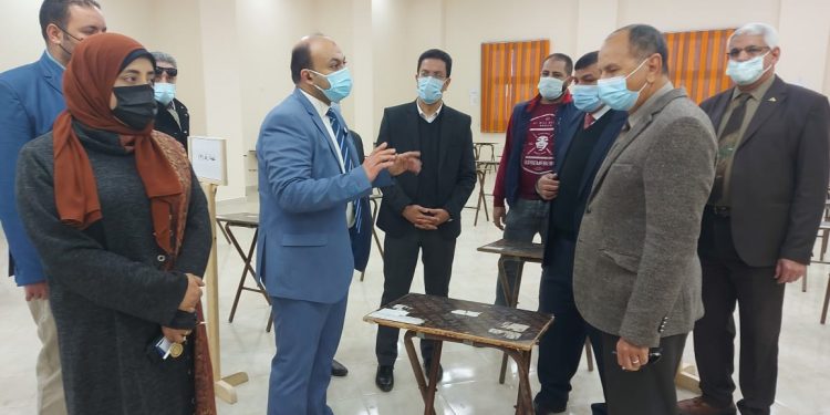 «الجيزاوي» يتفقد استعدادات كليات جامعة بنها للامتحانات