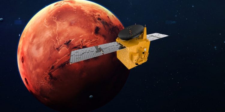 مسبار الأمل يشارف على الوصول إلى المريخ